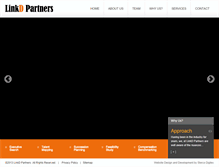 Tablet Screenshot of linkdpartners.com